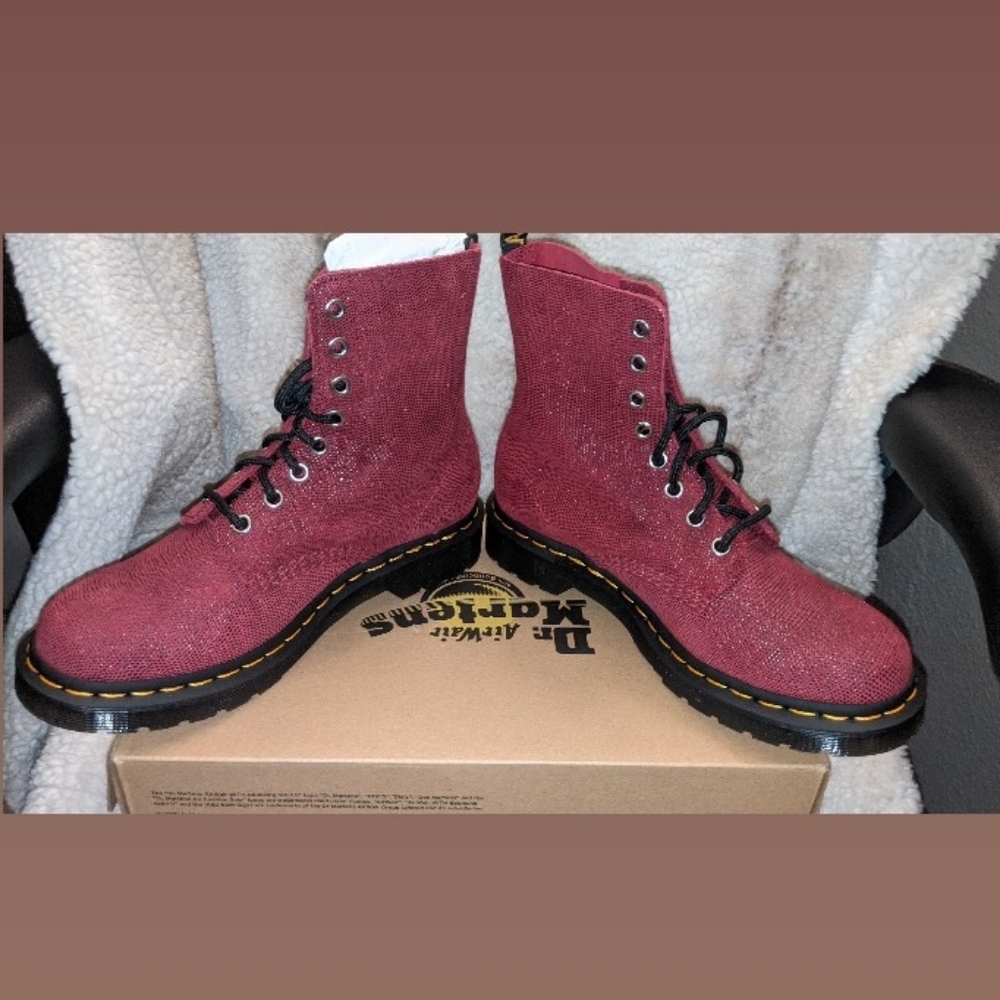 *Brand New* 1460 PASCAL WOMEN'S GLITTER BOOTS
